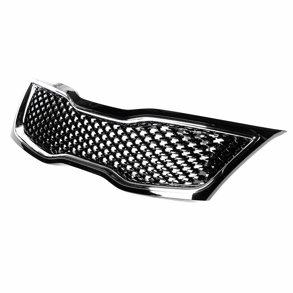 Chrome Front Upper Bumper Radiator Grille for 2014-2015 Kia Optima - Perfect Fit Replacement Part for Enhanced Vehicle Appearance & Protection