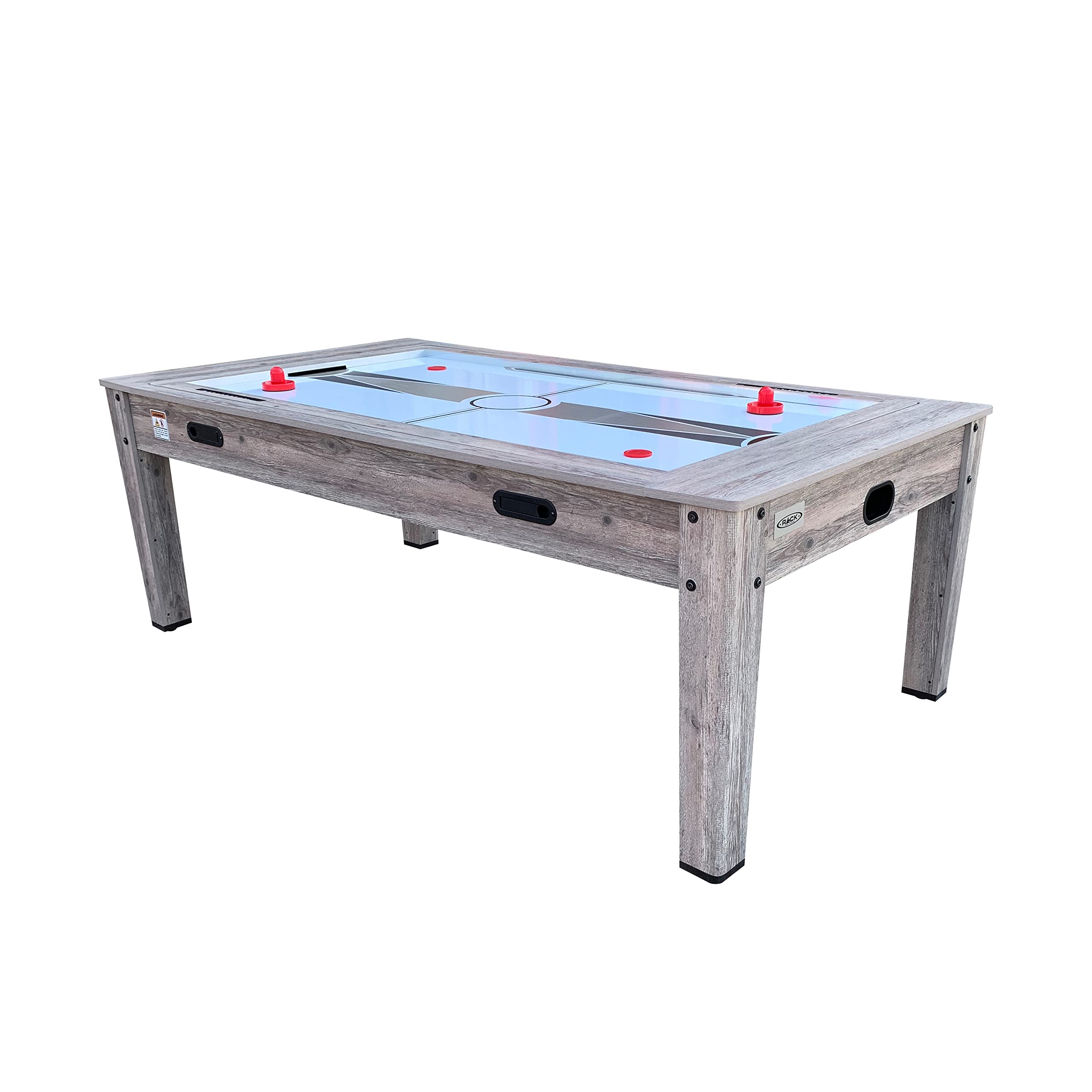 RACK Luxor 7.5-Foot 4-in-1 Multi-Game Swivel Billiard/Pool Table for Home, Game Room, and Entertainment Spaces