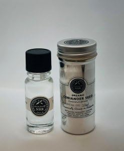NHR Organic Coriander Seed Essential Oil (Coriandrum sativum) - 500ml Pure, Natural & Therapeutic Grade for Aromatherapy, Massage & Skin Care