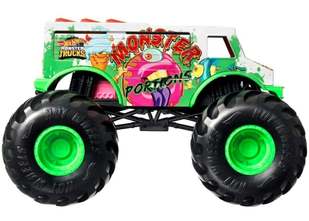 Hot Wheels Monster Truck FYJ83-B by Mattel - Durable Die-Cast Toy Car for Kids, Boys & Collectors - Perfect for Racing, Stunt Shows & Playtime Fun