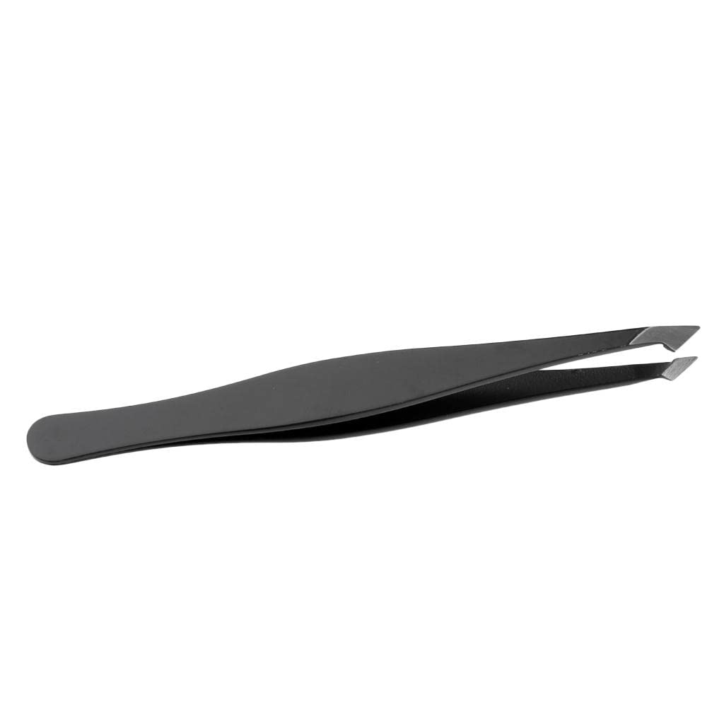 Professional Eyelash Extension Tweezers - Titanium Steel Curved Tip Tweezers for False Eyelash Application | Sharp & Precise Grip | Perfect for Salon, Home Use & DIY Lash Extensions