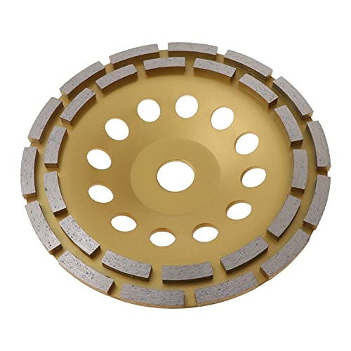 1 Pc Diamond Segment Grinding Wheel Cup Disc - 115mm Concrete Granite Stone Cutting Tool for Angle Grinder - Perfect for DIY Projects, Masonry Work & Tile Installation