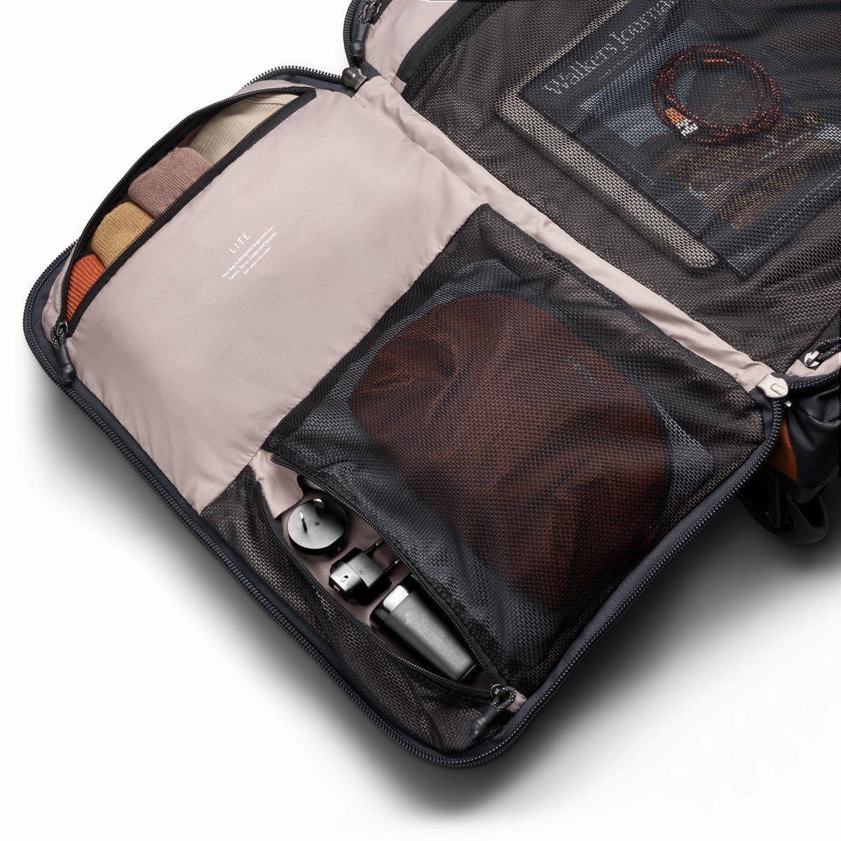 Bellroy Lite Carry On Luggage - Lightweight Travel Suitcase for Airplane, Business Trips & Weekend Getaways | Durable & Compact Design