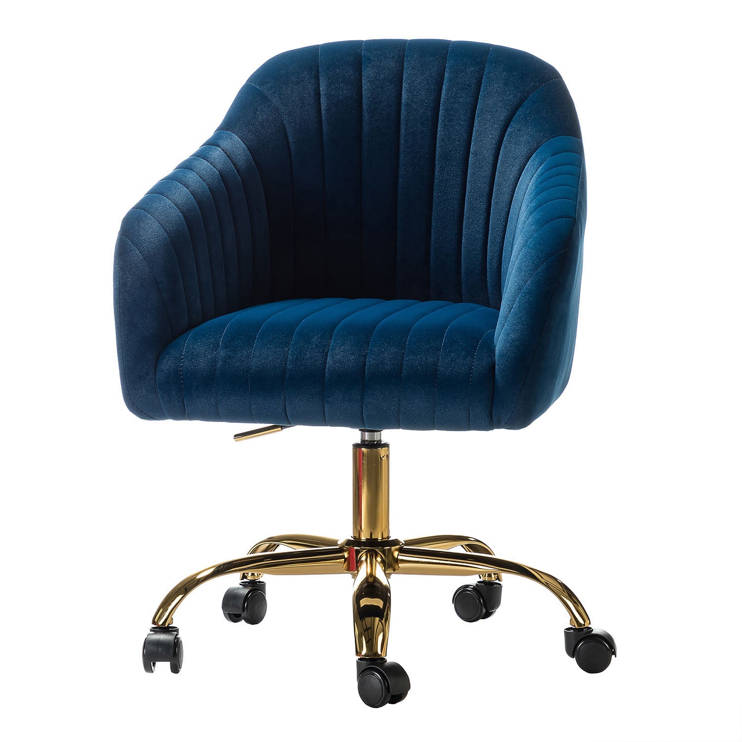 Luxury Velvet Office Chair - Ergonomic Desk Chair with Adjustable Height for Home & Workspace - Perfect for Remote Work, Gaming & Study