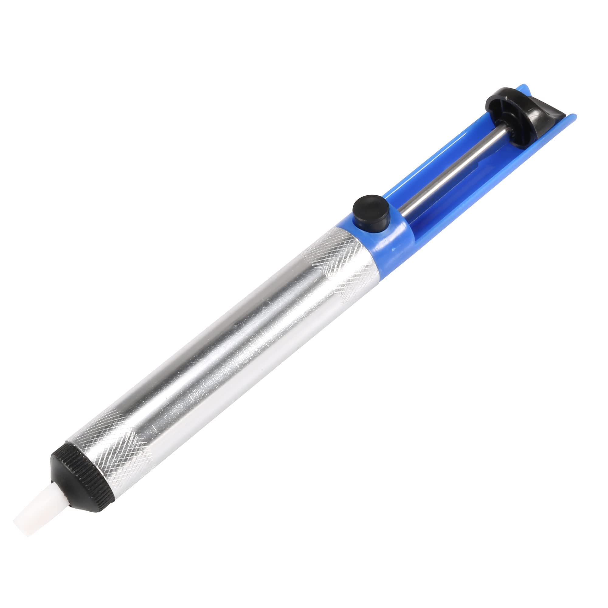 uxcell Aluminum Desoldering Pump - Solder Sucker & Iron Remover Tool for Electronics Repair | DIY Soldering, Circuit Board Fixing, PC Component Removal
