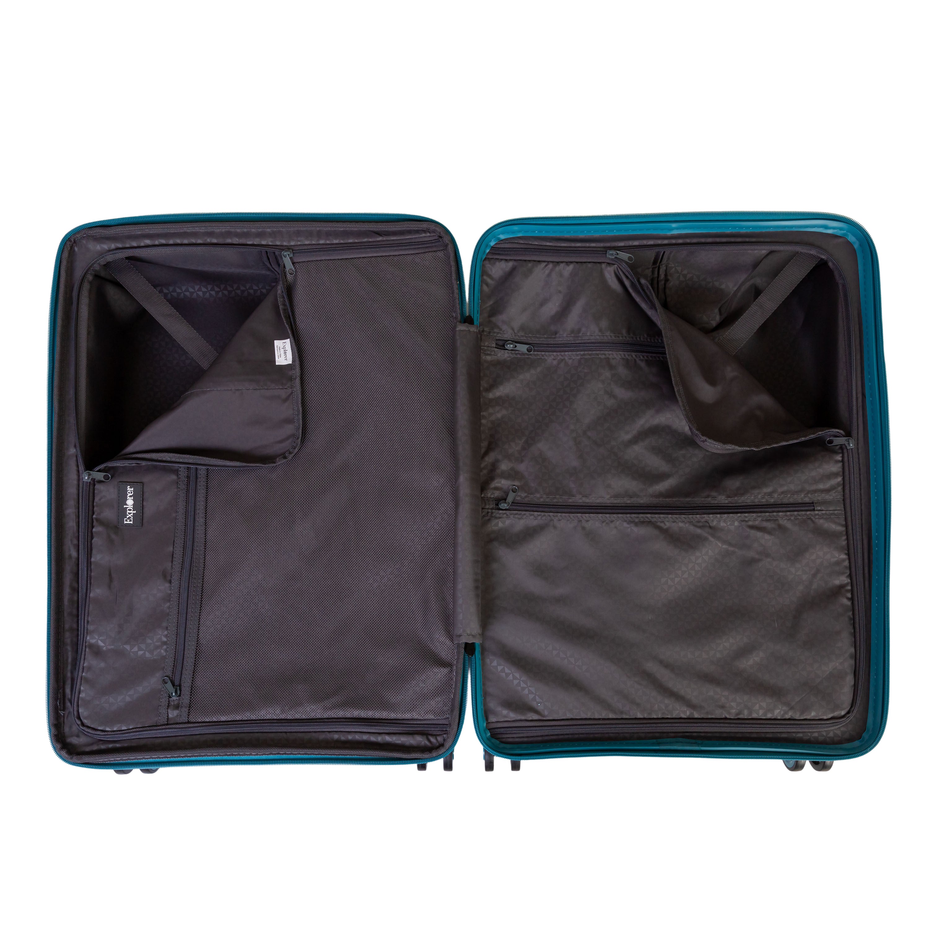 Explorer Breeze Anti-Theft Expandable Medium Carry-On Luggage - Perfect for Business Travel & Weekend Getaways