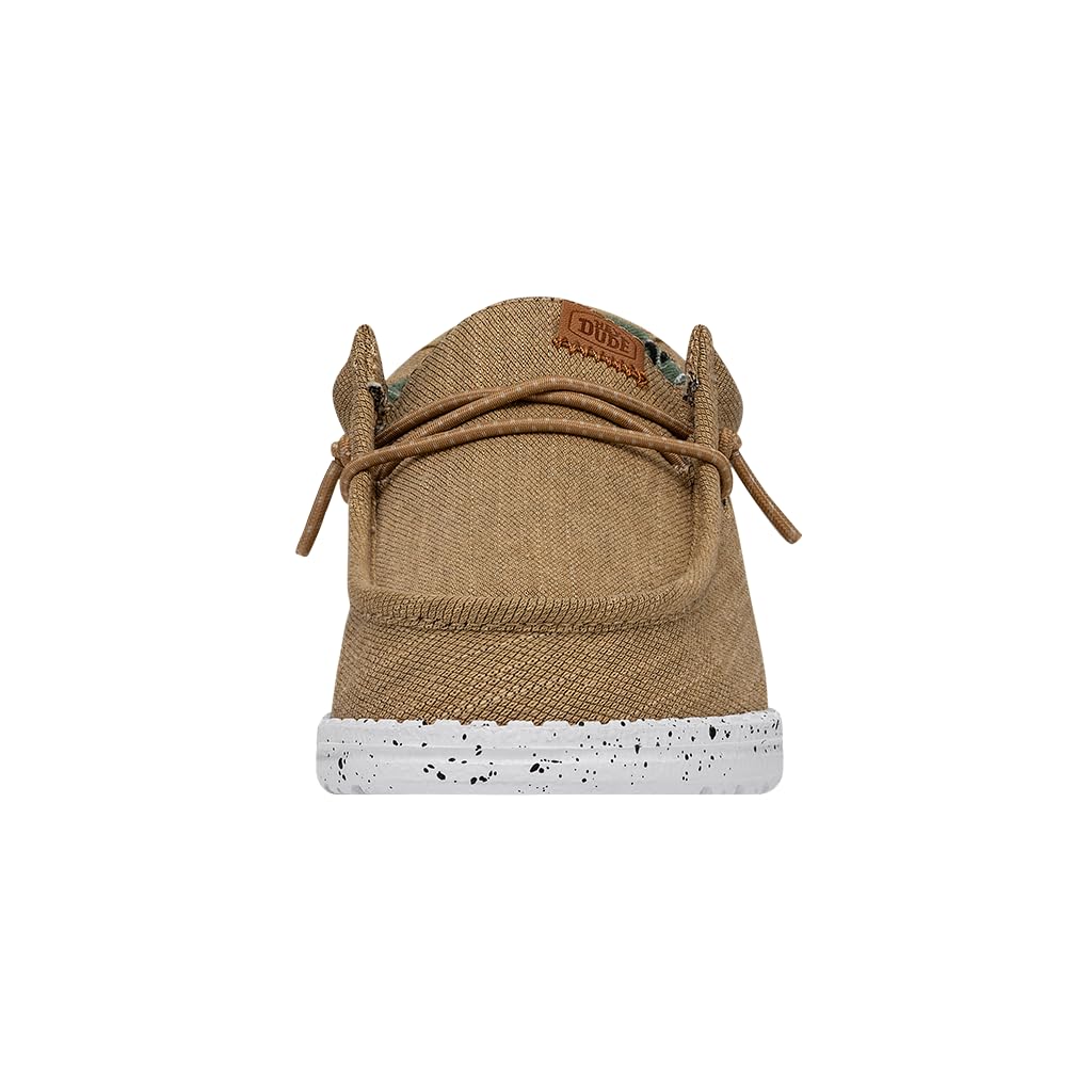 Hey Dude Wally Linen Shoes for Boys - Lightweight & Breathable Casual Sneakers - Perfect for School, Play & Everyday Wear