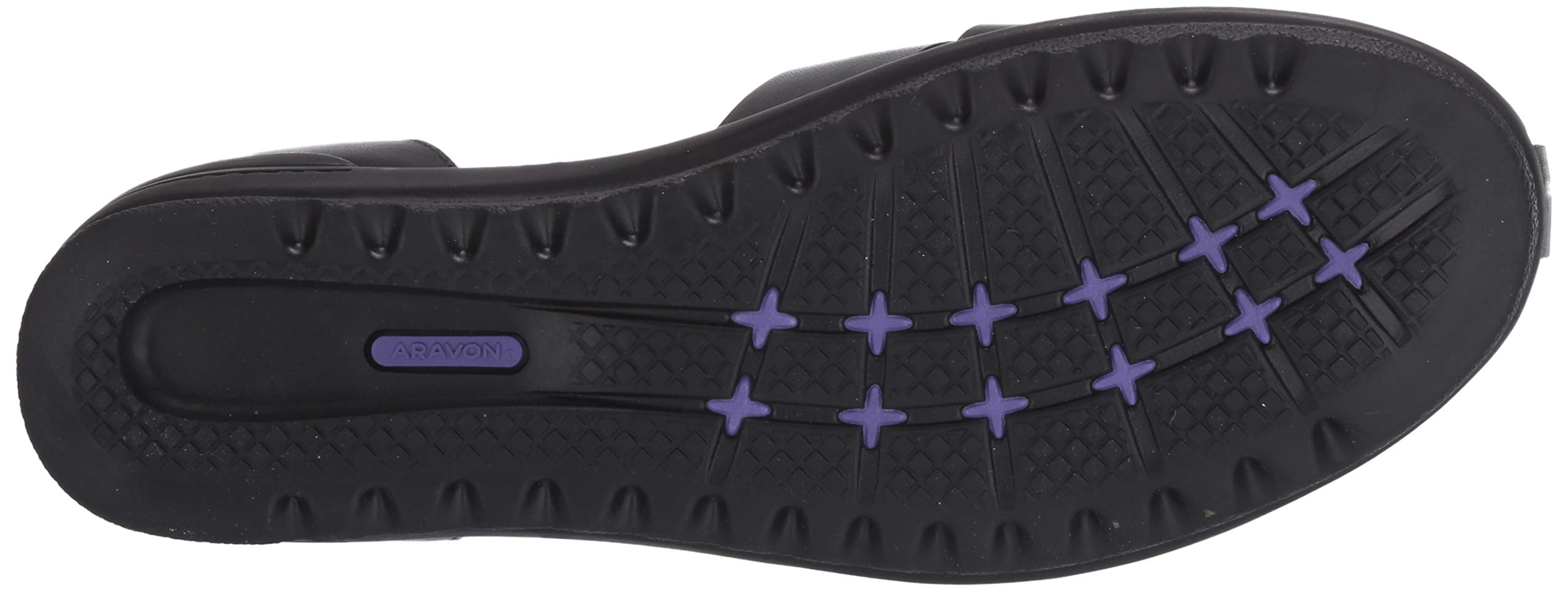 Aravon Women's Josie Two Piece Ballet Flat - Comfortable Slip-On Shoes for Work, Travel & Casual Wear