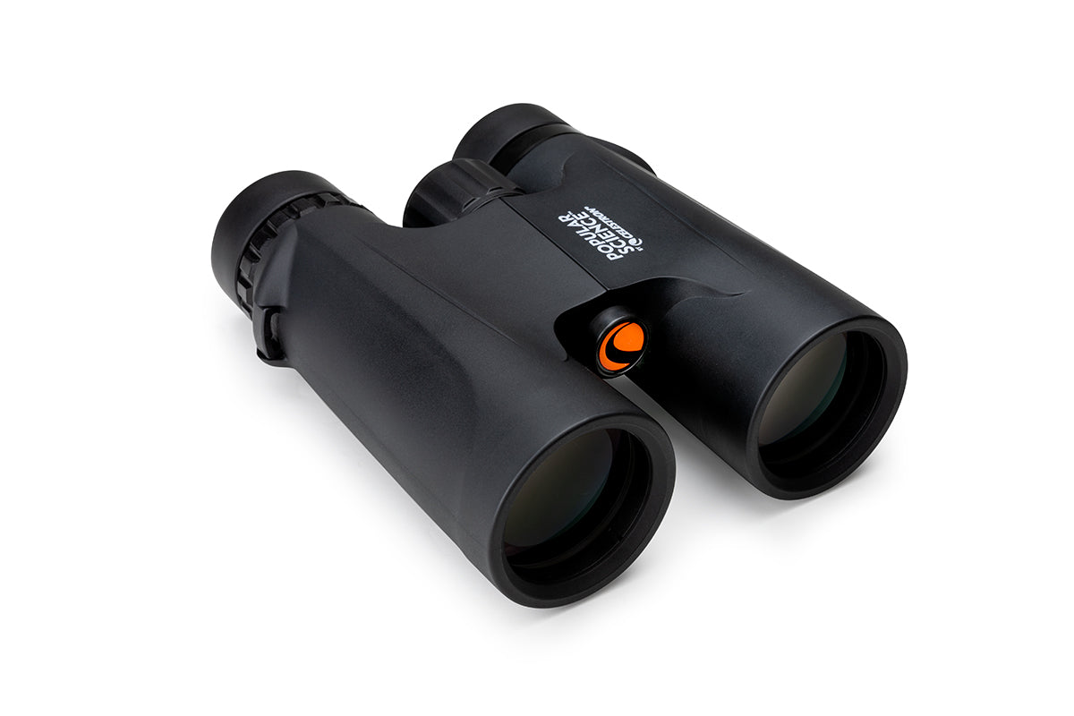 Celestron Outland X 12x42mm Roof Prism Binoculars with Smartphone Adapter & Bluetooth Remote - High-Quality Used Astronomy Binoculars for Bird Watching, Stargazing, and Outdoor Adventures