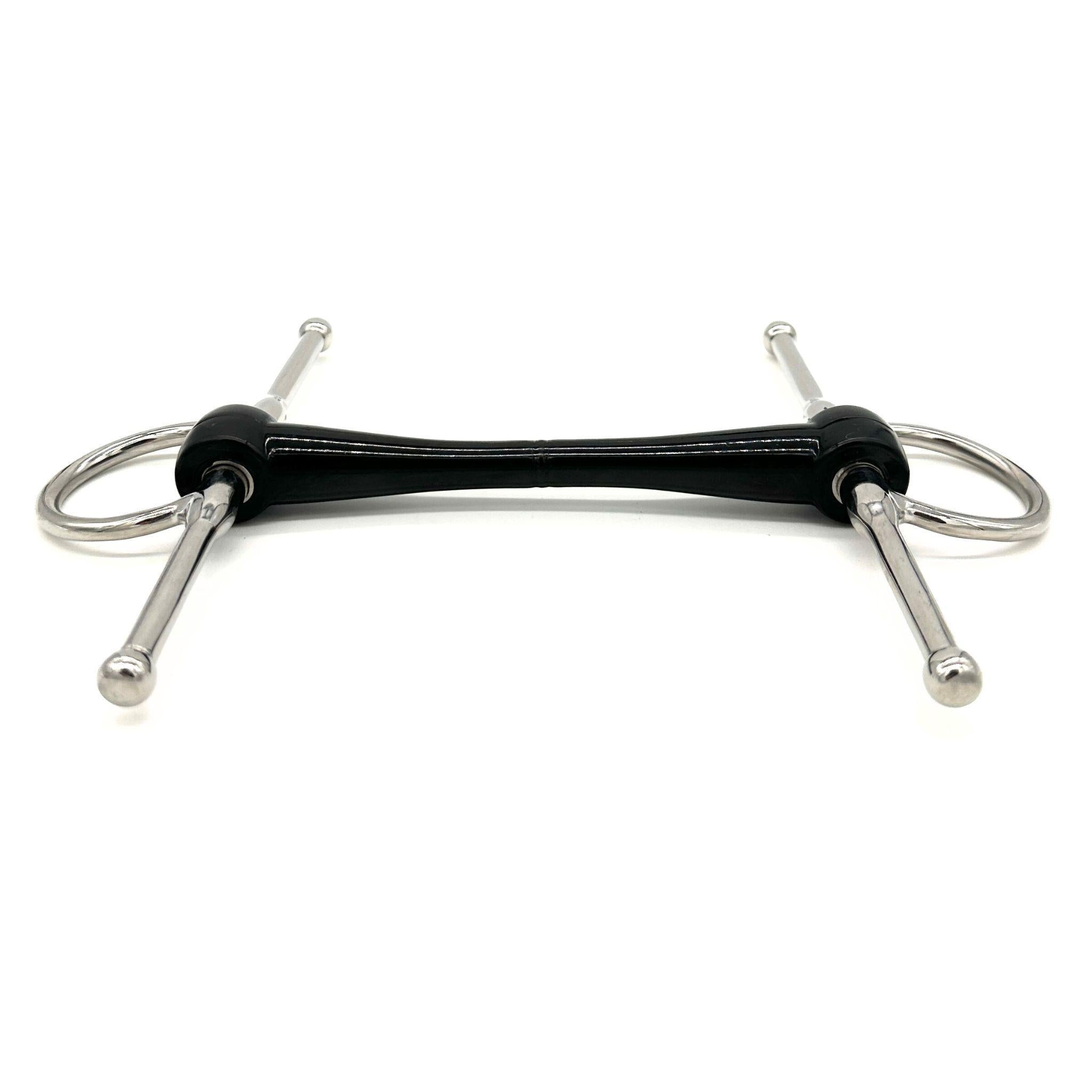 AJR Intuflex Full Cheek Bit - Comfortable Horse Training Bit for Dressage & Jumping - Perfect for English Riding & Show Competitions