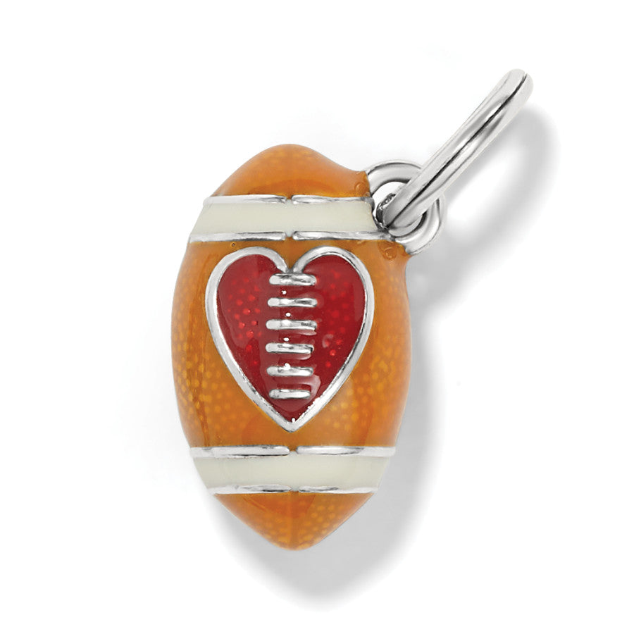 ABC Football Charm Pendant - Soccer Ball Necklace for Men & Women - Stainless Steel Jewelry Gift for Players & Fans - Perfect for Game Day, Sports Events & Fan Gifts