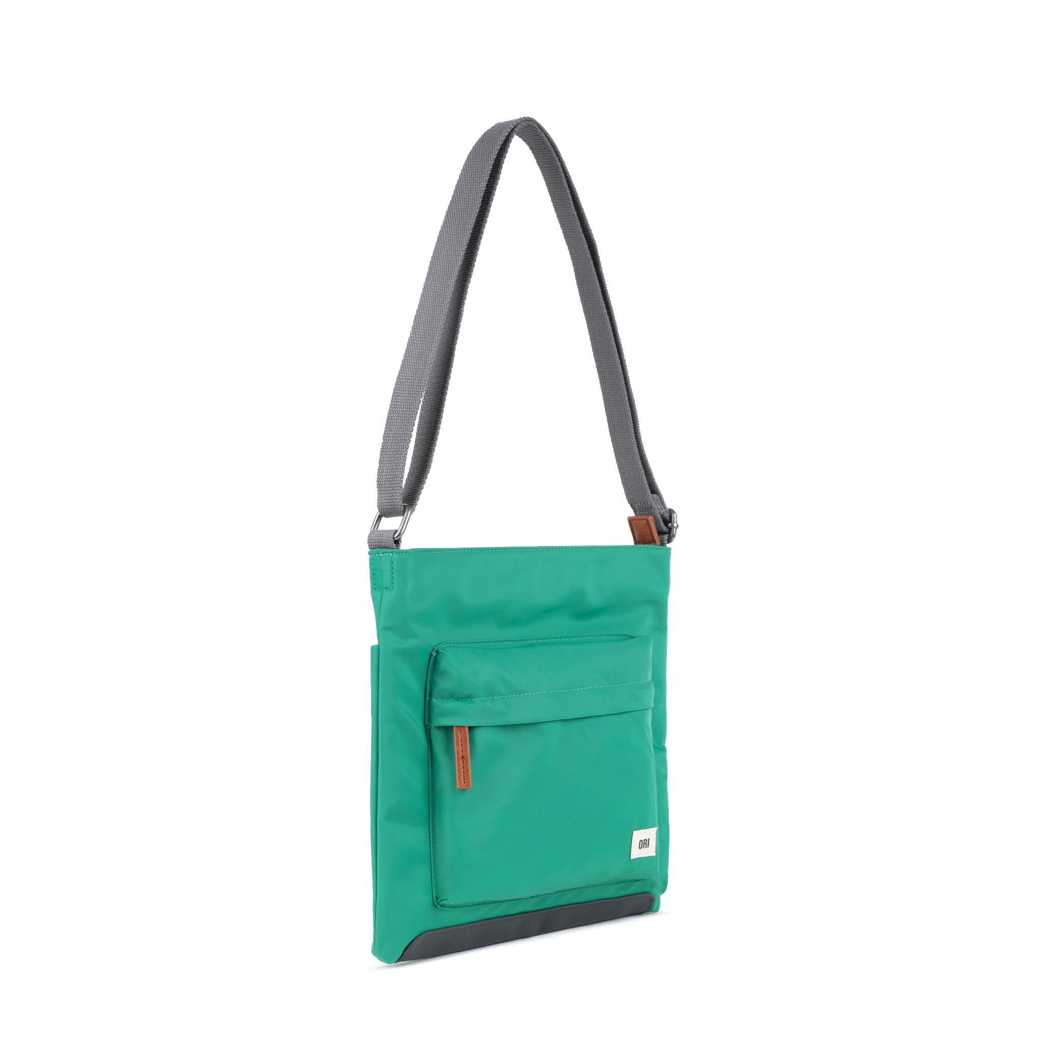 Kennington B Cyan Recycled Nylon Backpack - Eco-Friendly Waterproof Travel Bag for Hiking, Commuting & Daily Use