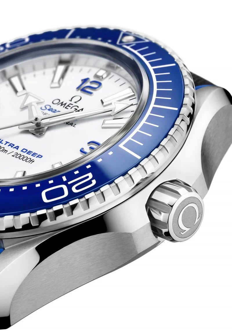Omega Seamaster Planet Ocean Men's Luxury Watch - Stainless Steel & Ceramic Dive Watch for Men - Perfect for Professional Diving, Water Sports & Formal Occasions