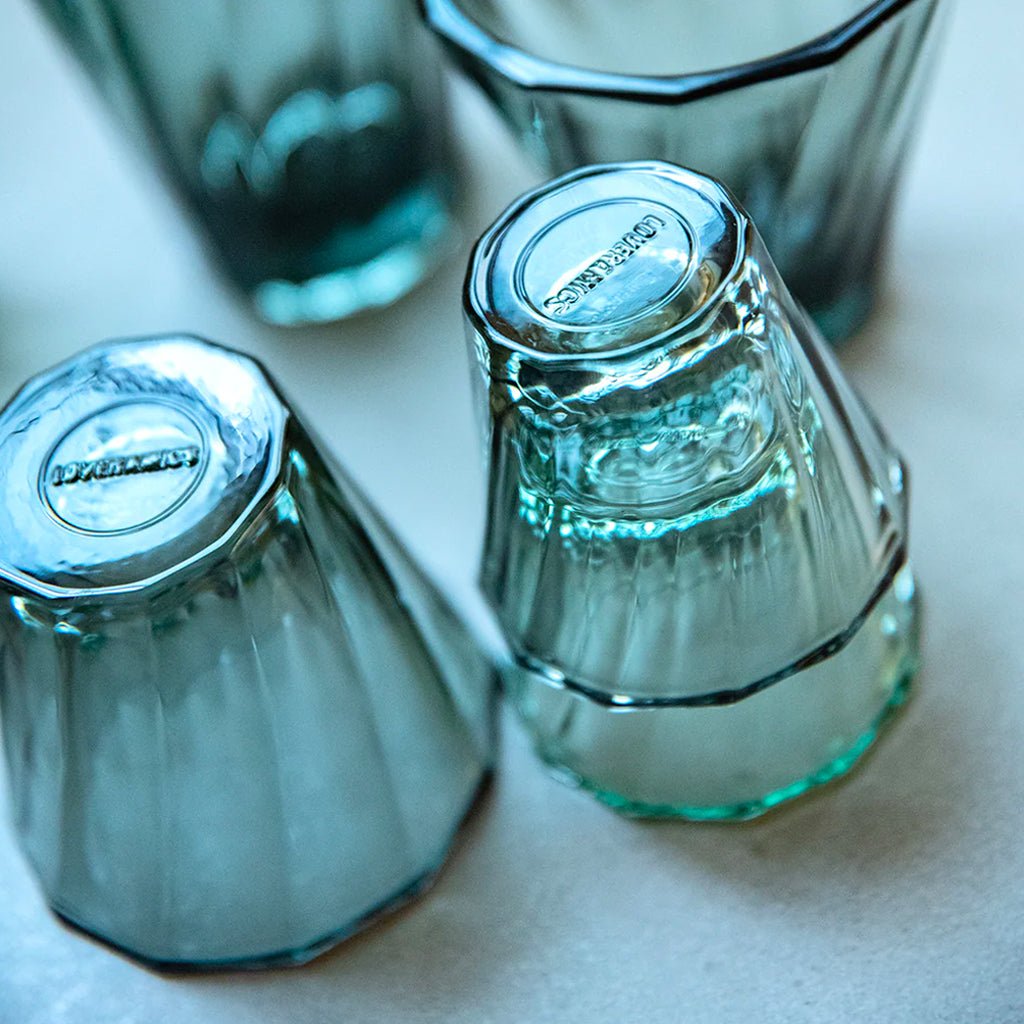 Loveramics Clear Twisted Glass - Elegant Drinking Glasses for Cocktails, Wine & Juice | Perfect for Home Bars, Restaurants & Dinner Parties