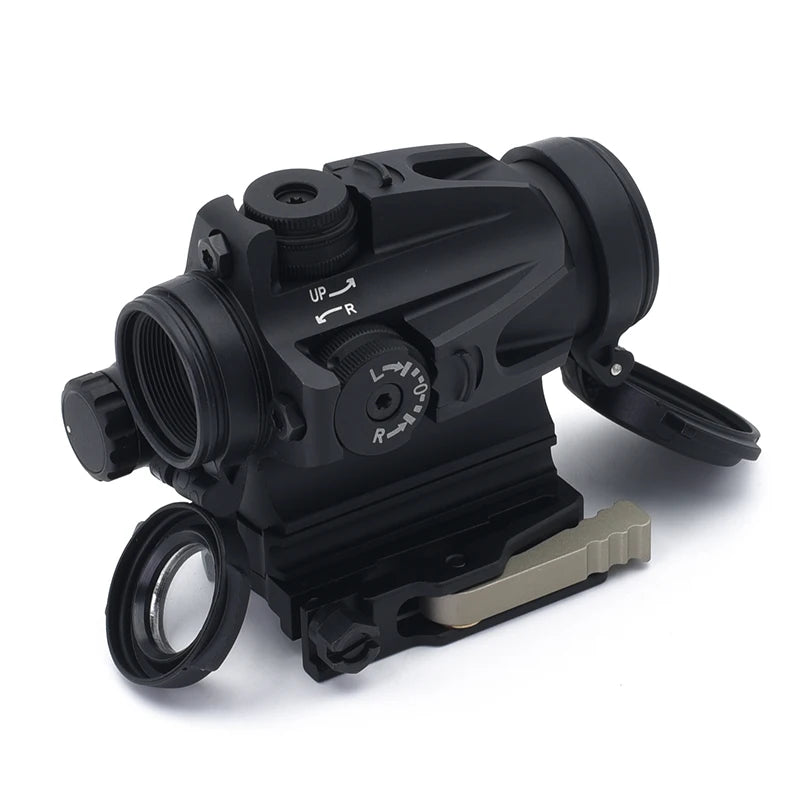 Holy Warrior Tactical MHW5b RDS Red Dot Sight Reflex Scope with LRP BCM Mounts - Full Markings for Hunting, Airsoft & Tactical Shooting | Perfect for Outdoor Adventures, Target Practice & Competitive Shooting Sports