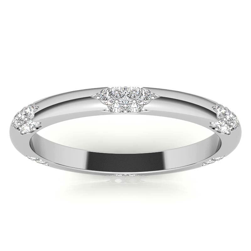 3.25 CT Round Colorless Moissanite Engagement Ring for Women - Sterling Silver Solitaire Bridal Ring Set with Prong Setting | Perfect for Proposals, Weddings & Anniversary Gifts