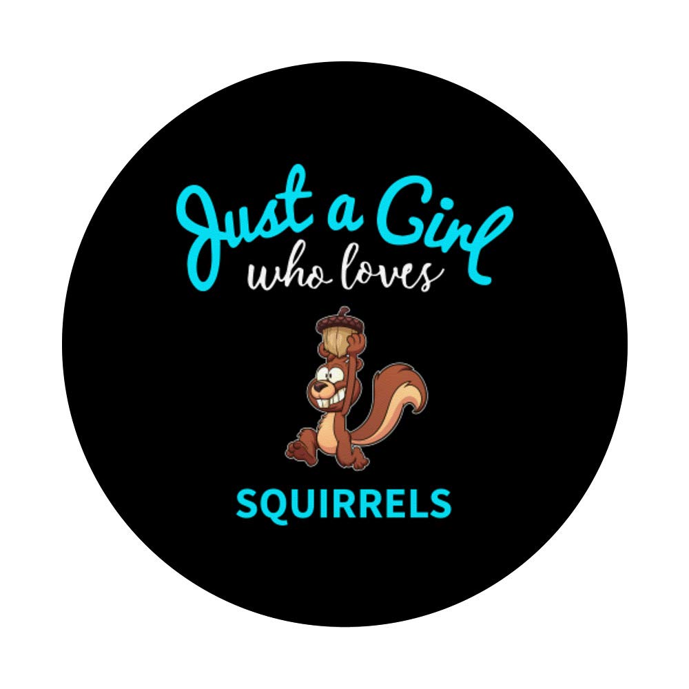 Cute Squirrel Phone Grip for Girls - PopSockets Stand for Phones & Tablets | Perfect for Kids & Teens