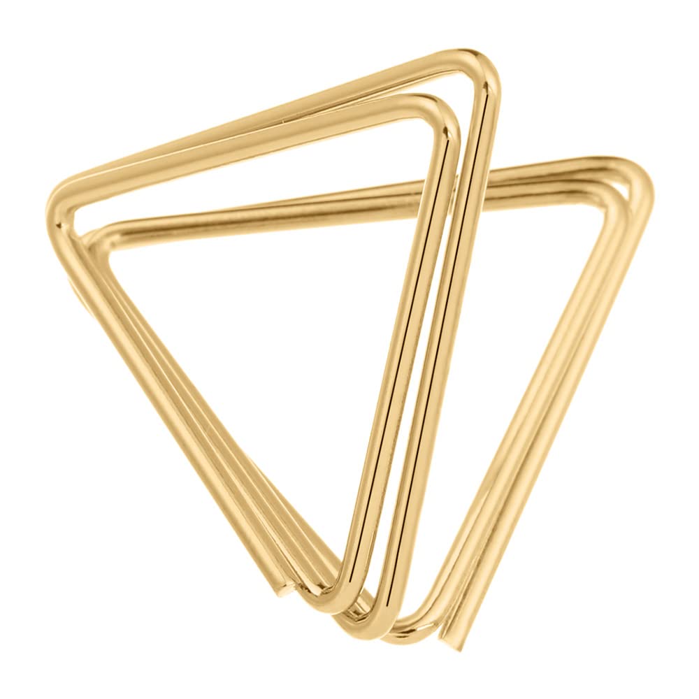 Romantic Gold Place Card Stand for Wedding & Party Decor - 1PC