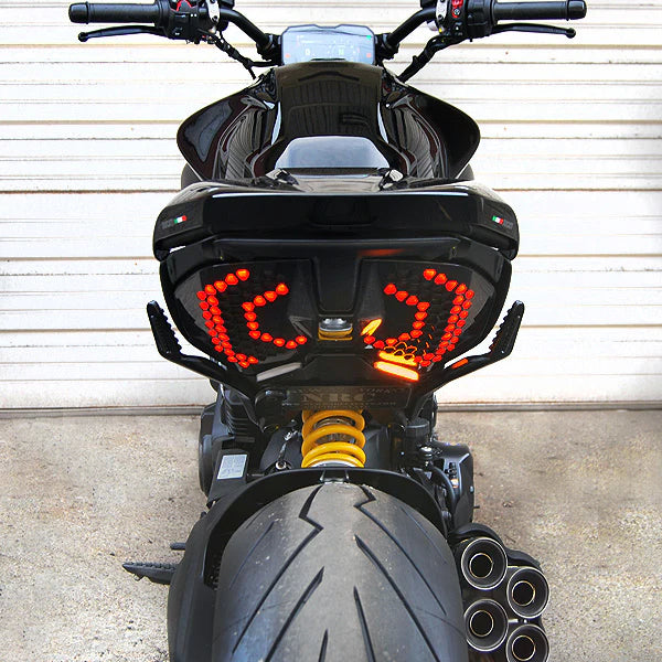 Ducati Diavel V4 Fender Eliminator Kit (2023-Present) - Rear Fender Removal for Clean Look - Perfect for Motorcycle Customization & Performance Upgrades