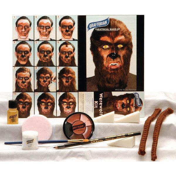 Graftobian Complete Halloween Makeup Kit - Professional Face Paint & Costume Cosmetics for Spooky Transformations - Perfect for Halloween Parties, Costume Contests & Theatrical Performances