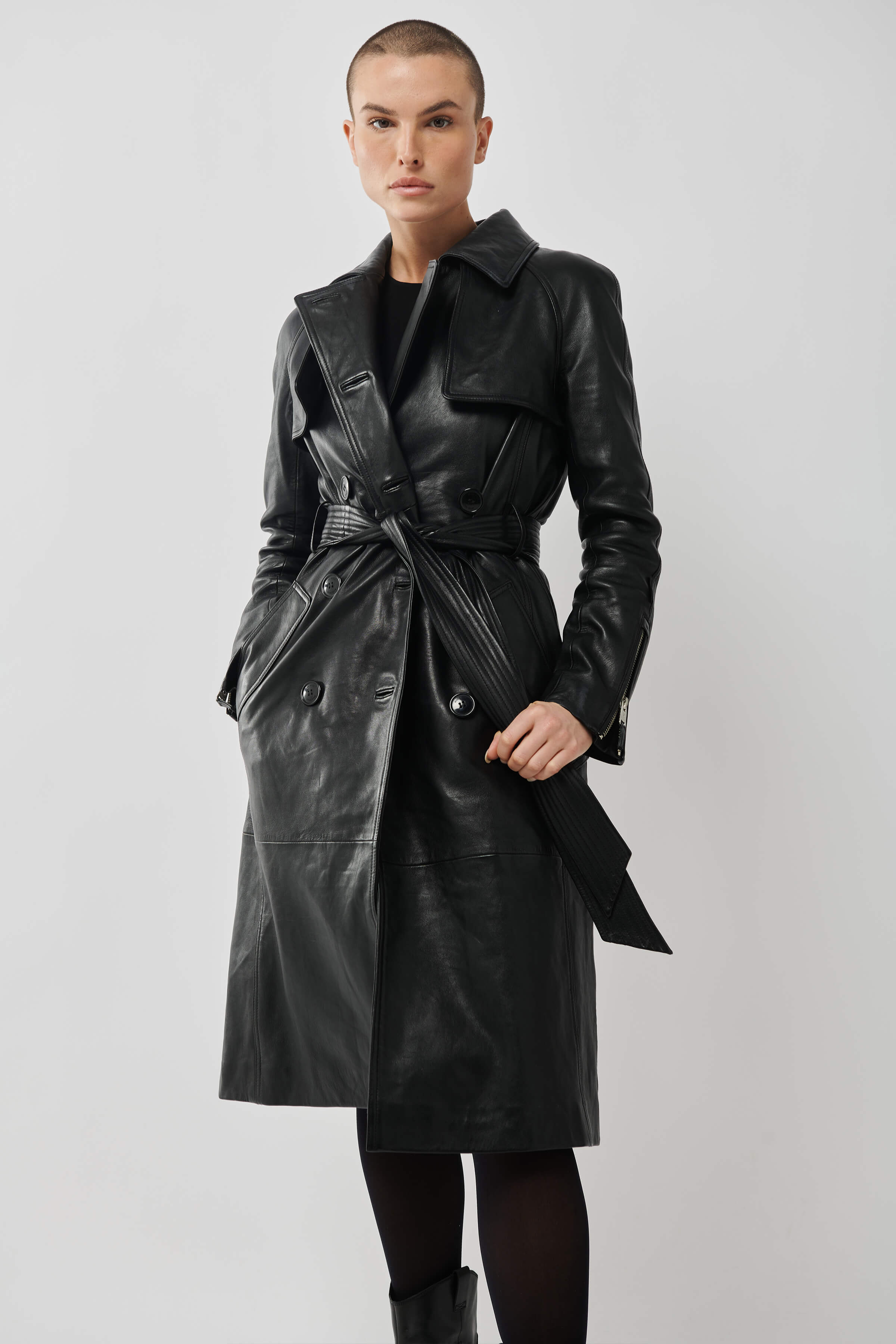 Boda Trench Coat for Women - Waterproof Long Raincoat with Belt, Classic Elegant Style for Fall & Winter | Perfect for Office, Travel, and Formal Occasions