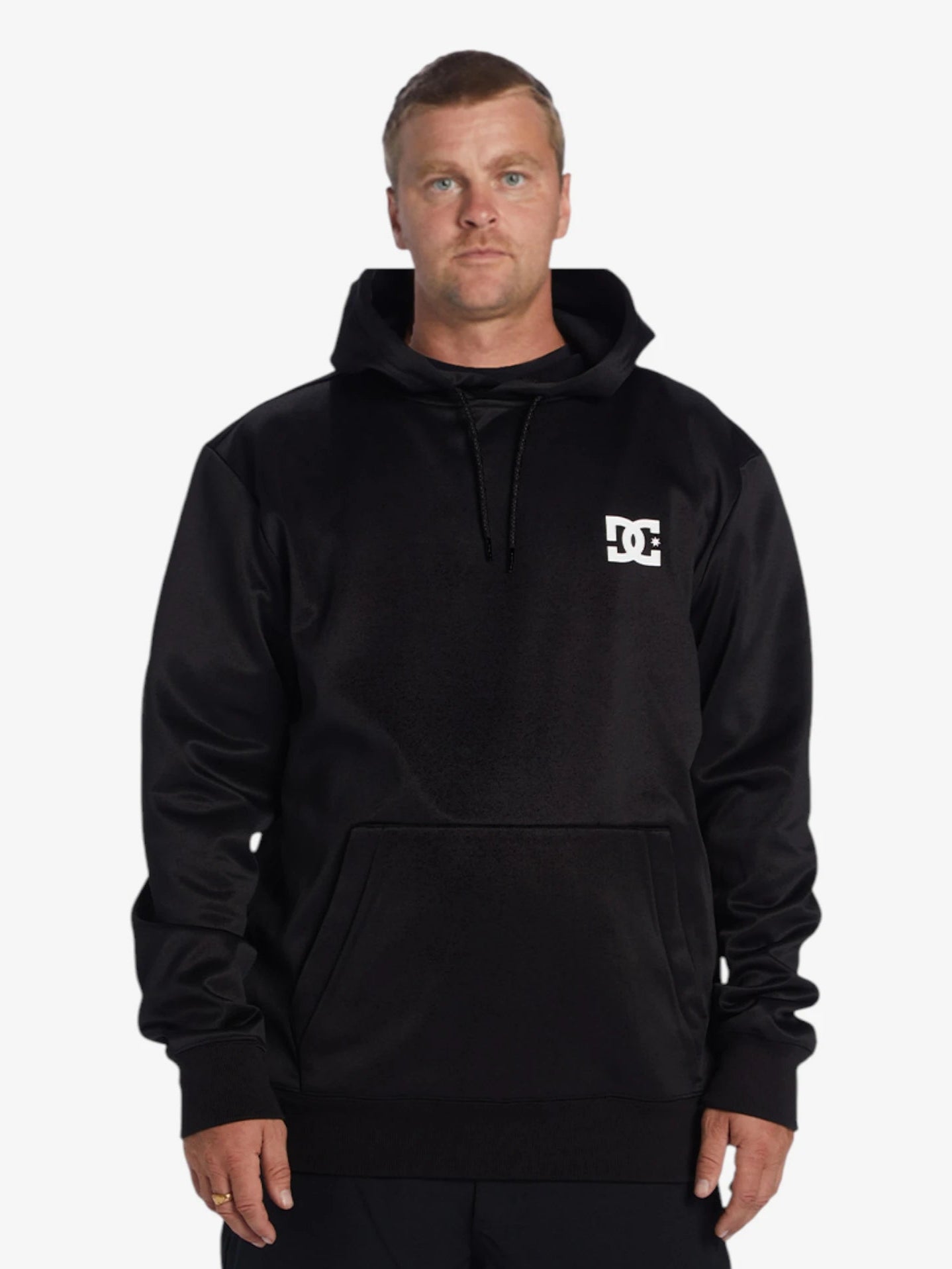Twisted Black DC Snow Jacket - Winter Warm Hooded Coat for Men & Women | Perfect for Skiing, Snowboarding & Cold Weather Outdoors