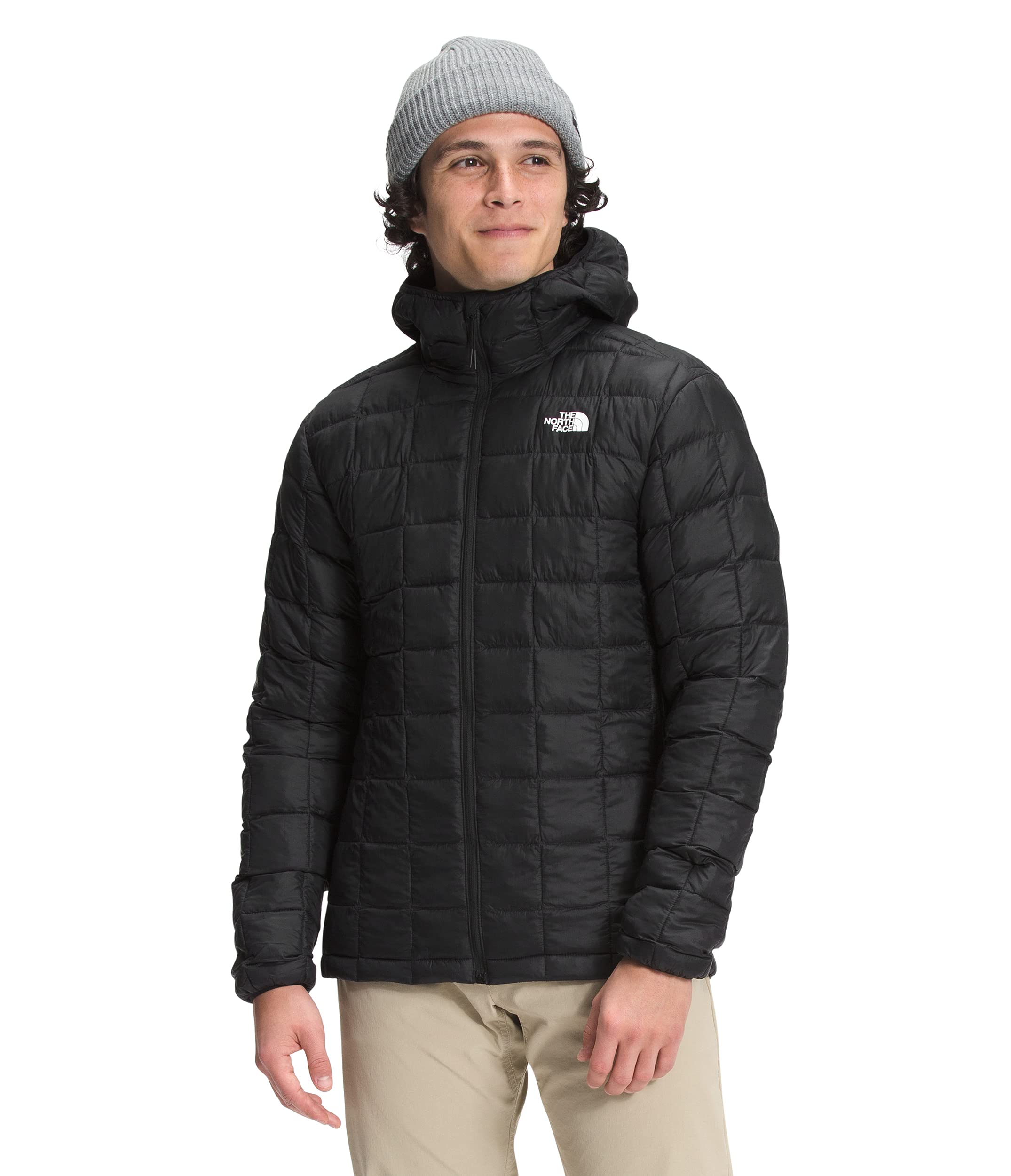 THE NORTH FACE Men's Thermoball Eco Hoodie - Lightweight Insulated Jacket for Hiking, Camping & Outdoor Adventures
