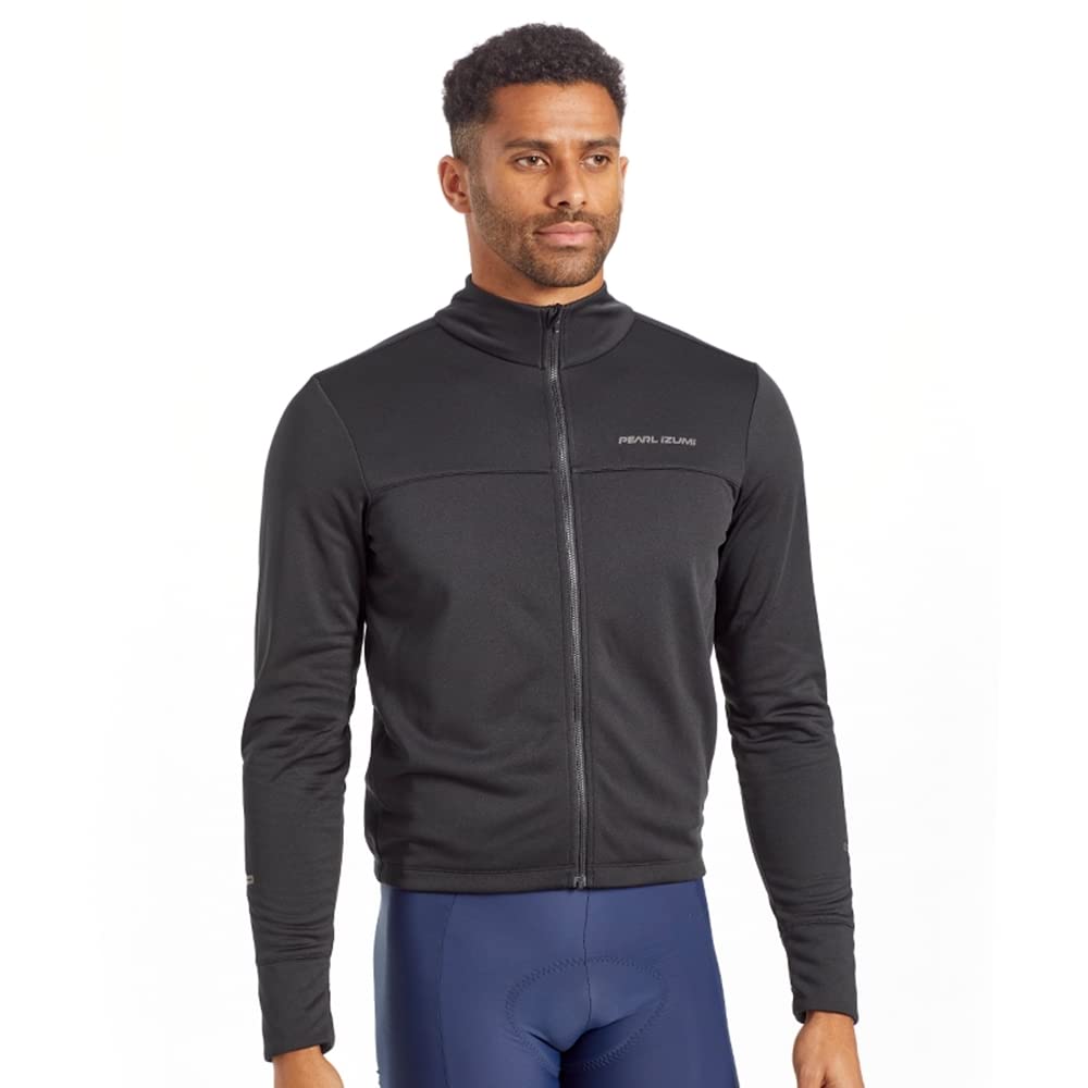 PEARL IZUMI Men's Quest Thermal Cycling Jersey - Winter Bike Riding Jacket for Cold Weather - Cycling, Commuting & Outdoor Sports