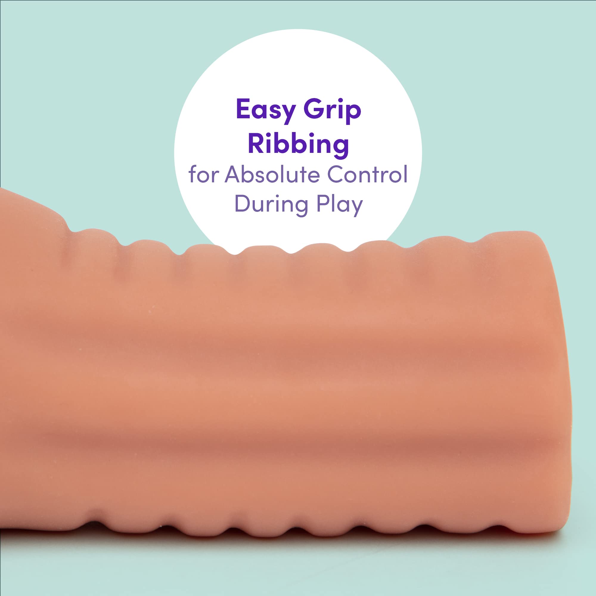 Lovehoney Thrust Pro Mini Carina Male Masturbator - 5 Inch Realistic Tight Vagina Sex Toy with Textured Canal & Waterproof Design - Compatible with Vibrators for Enhanced Pleasure - Perfect for Solo Play, Travel & Discreet Storage - 200g Flesh Tan Male Masturbation Toy
