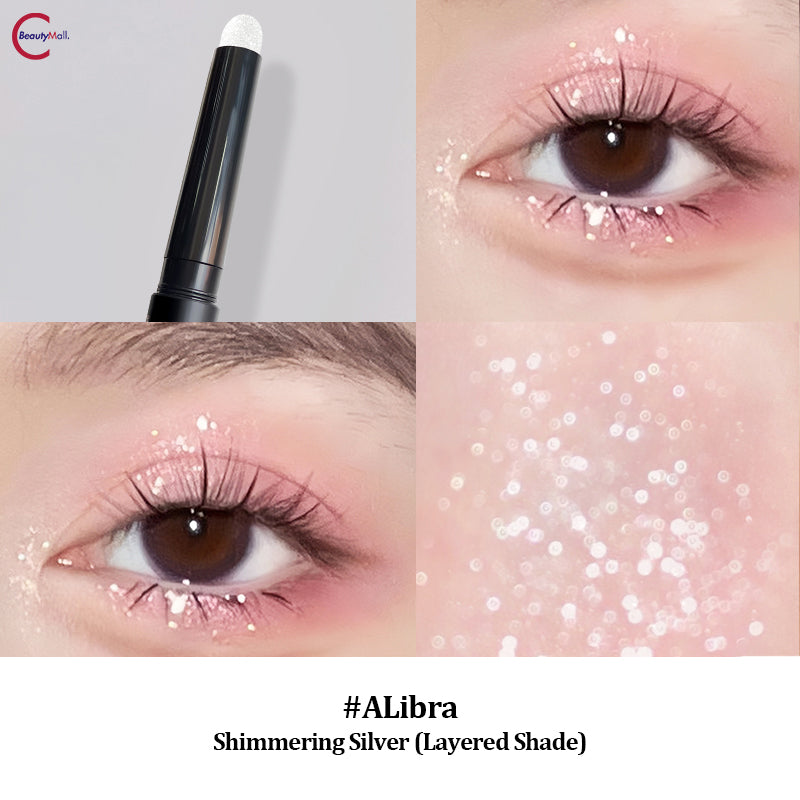 Lishu Constellation Dual Ended Eyeshadow Stick - Waterproof & Long Lasting Eye Makeup for Day & Night - Perfect for Parties, Weddings, and Everyday Glam