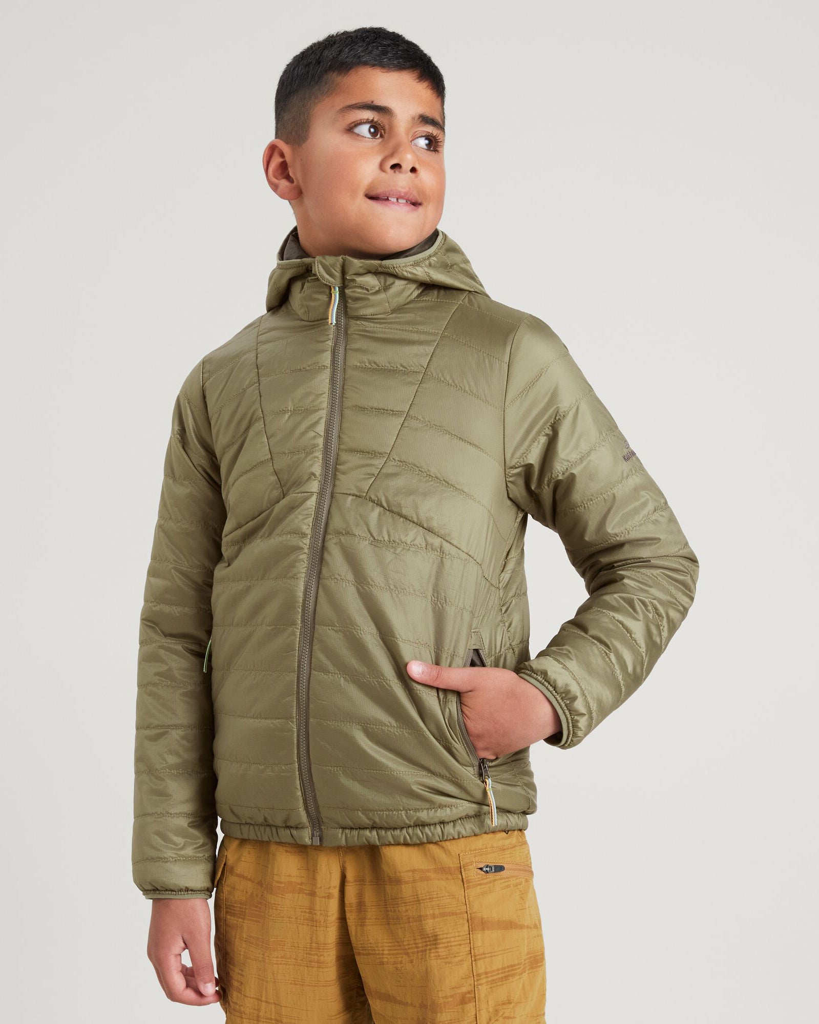 Heli R Boys' novaLOFT Hooded Jacket - Lightweight Waterproof Winter Coat for Kids, Warm Insulated Outdoor Jacket - Perfect for Hiking, Skiing, and Cold Weather Play