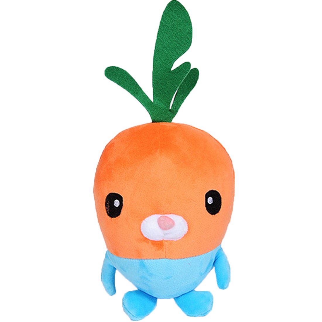 18cm Radish Head Plush Toy - Cute Orange Carrot Stuffed Animal for Kids, Perfect for Birthday Gifts, Nursery Decor and Cuddling Companion