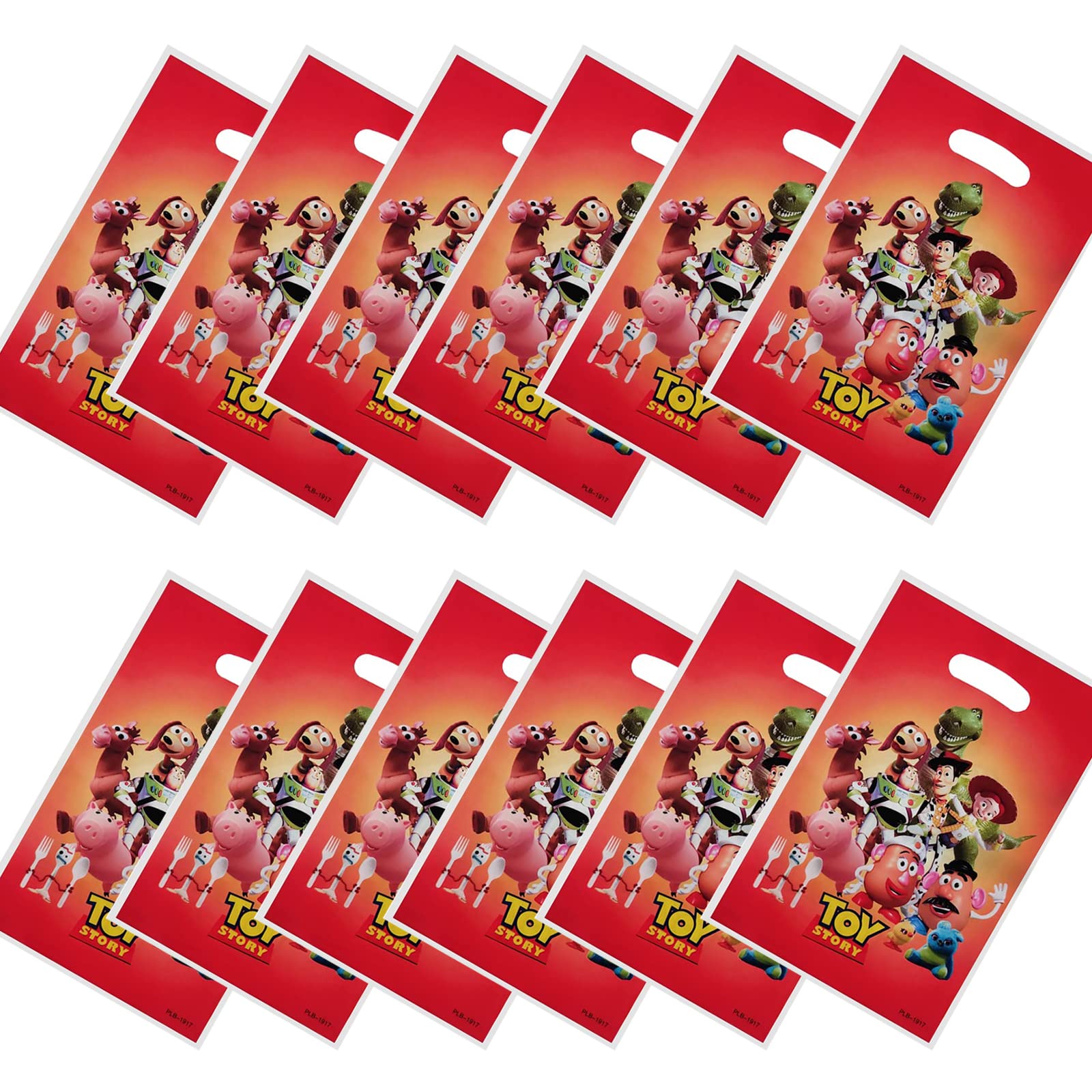 ALLPICK 30PCS Toy Story Themed Plastic Treat Bags | Birthday Party Favors | Kids Gift Bags for Birthdays, Baby Showers & Classroom Celebrations