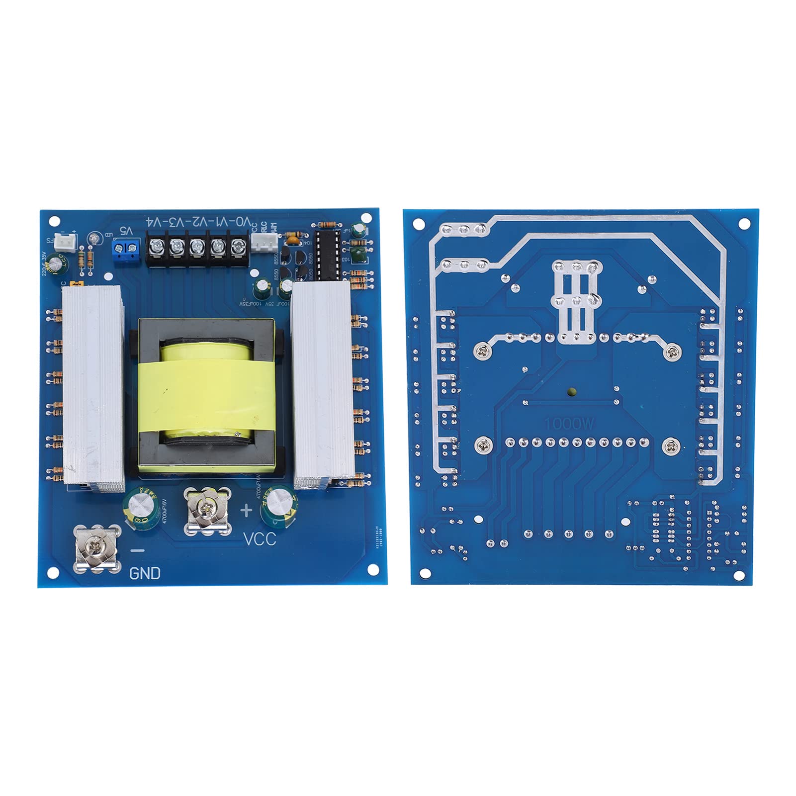 1000W High-Efficiency DC to AC Power Inverter Module - Low Power Consumption PCB Board for Home Appliances, Lamps & Non-Inductive Devices | Perfect for Solar Systems, Camping & Emergency Power Backup
