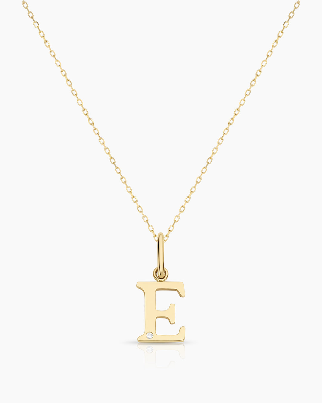 Vintage Diamond Alphabet Charm Necklace - Personalized Initial Pendant Jewelry for Women, Gift for Her, Birthday, Anniversary, Valentine's Day