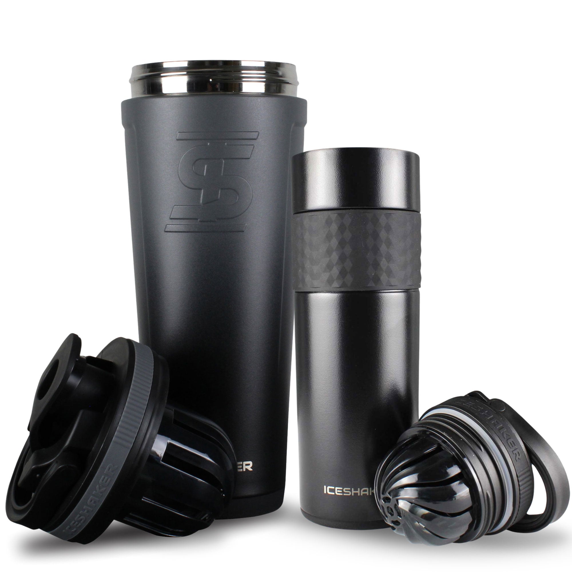 Premium His & Her Protein Shaker Bottle Set - 20oz Leak-Proof Mixing Cups for Gym, Workouts & Post-Training Recovery - BPA-Free Fitness Accessories for Couples