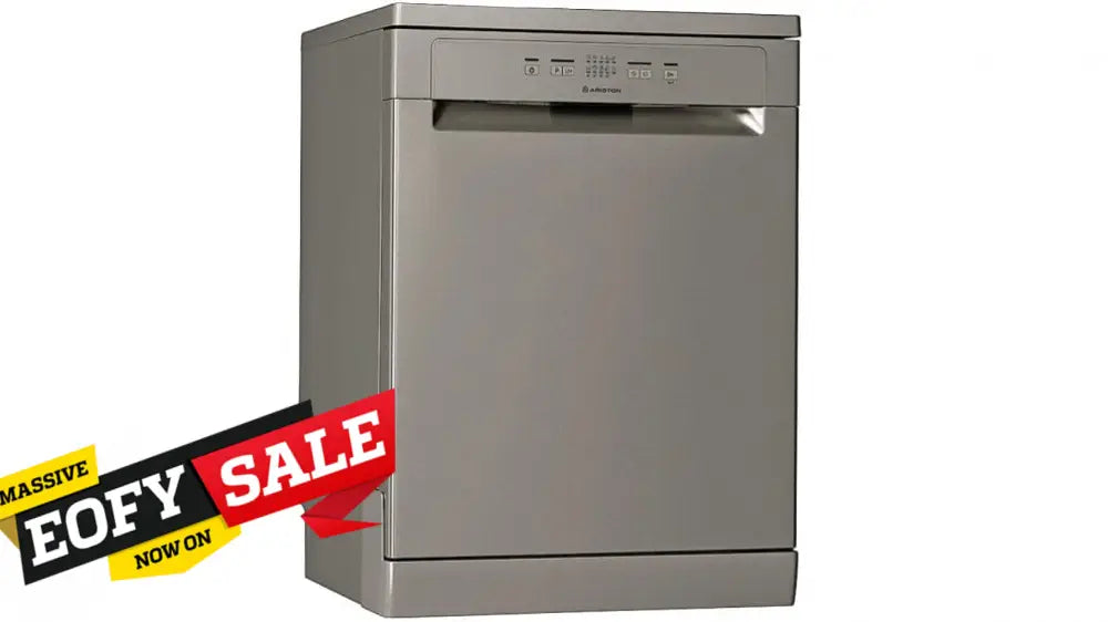 Ariston LFC2C19X 60cm Freestanding Dishwasher with Touch Control - Energy Efficient & Quiet for Small Kitchens - Perfect for Apartments, Condos, and Compact Homes