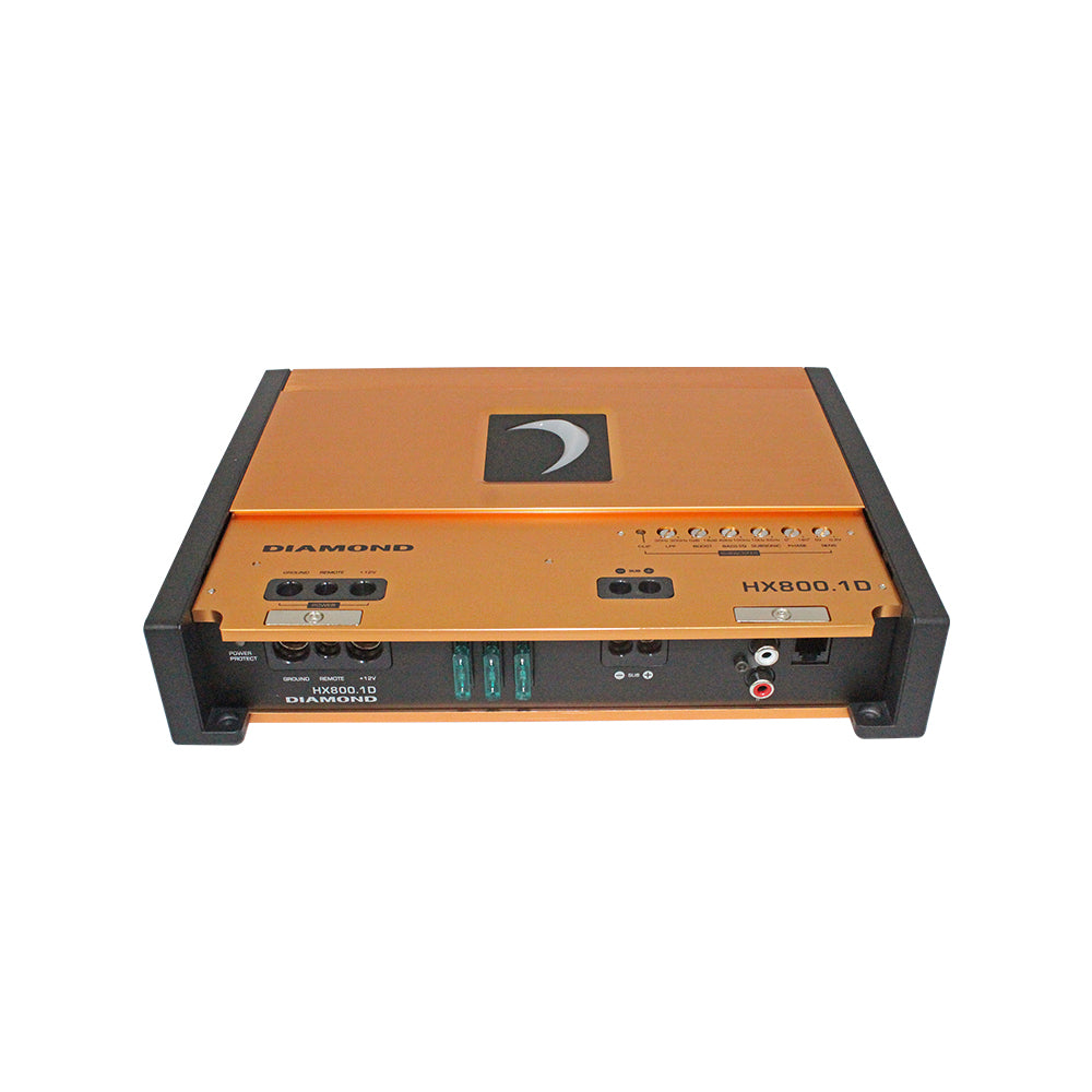 HX800.1D HEX Series 800W RMS Class D Monoblock Car Amplifier - Powerful Bass Boost for Car Audio Systems | Perfect for Subwoofers & Aftermarket Car Stereo Upgrades