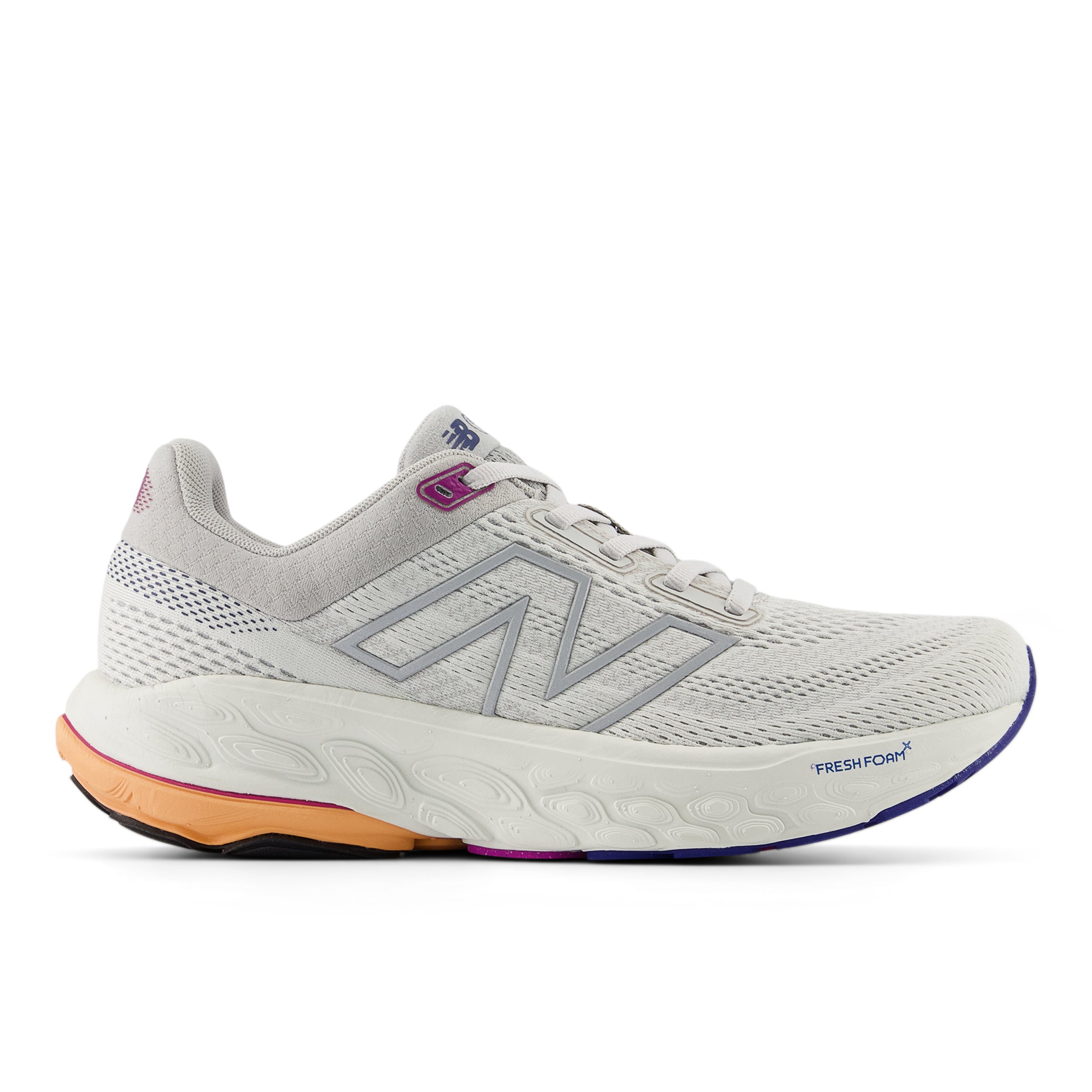 New Balance Women's Fresh Foam X 860v14 Running Shoes - Grey Matter/Copper/Silver Metallic - Stability & Cushion for Road Running, Jogging & Gym Workouts