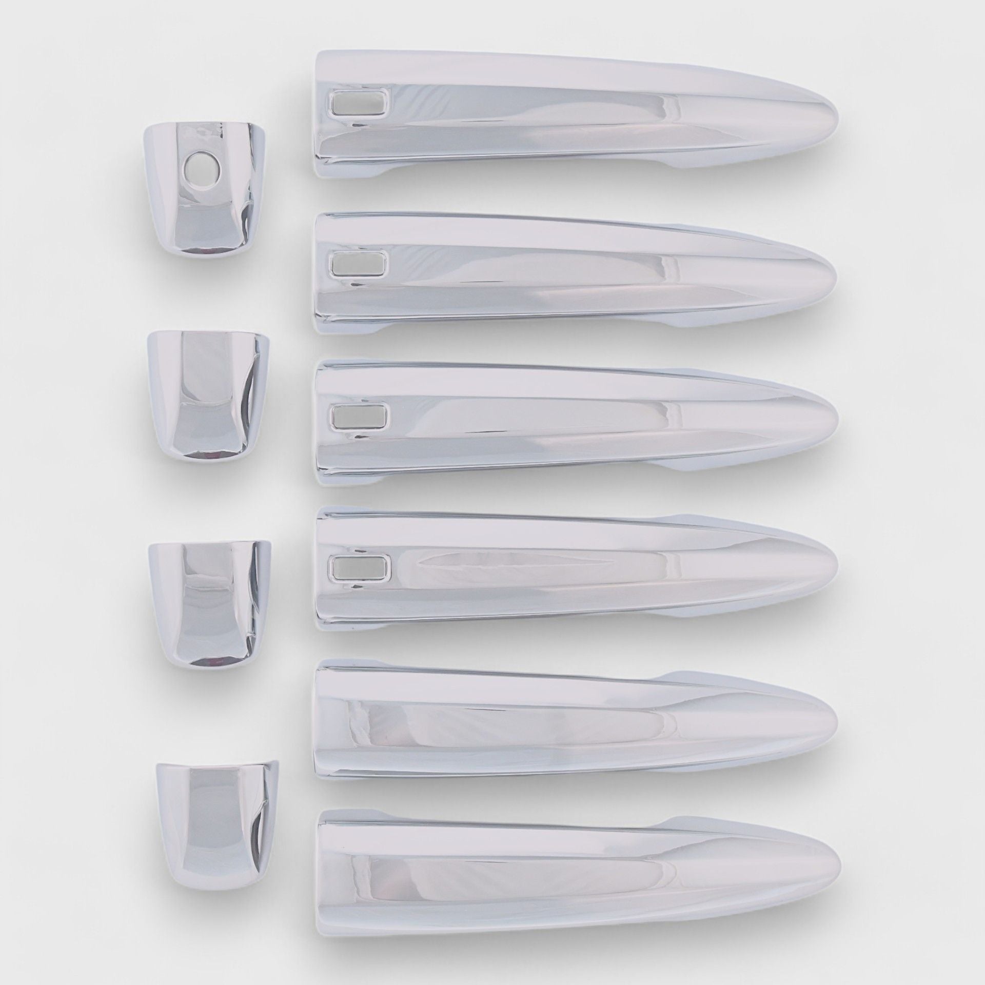 Smart Key Chrome Door Handle Cover DH292 - Secure & Stylish Upgrade for Home & Office Doors | Easy Installation & Enhanced Security