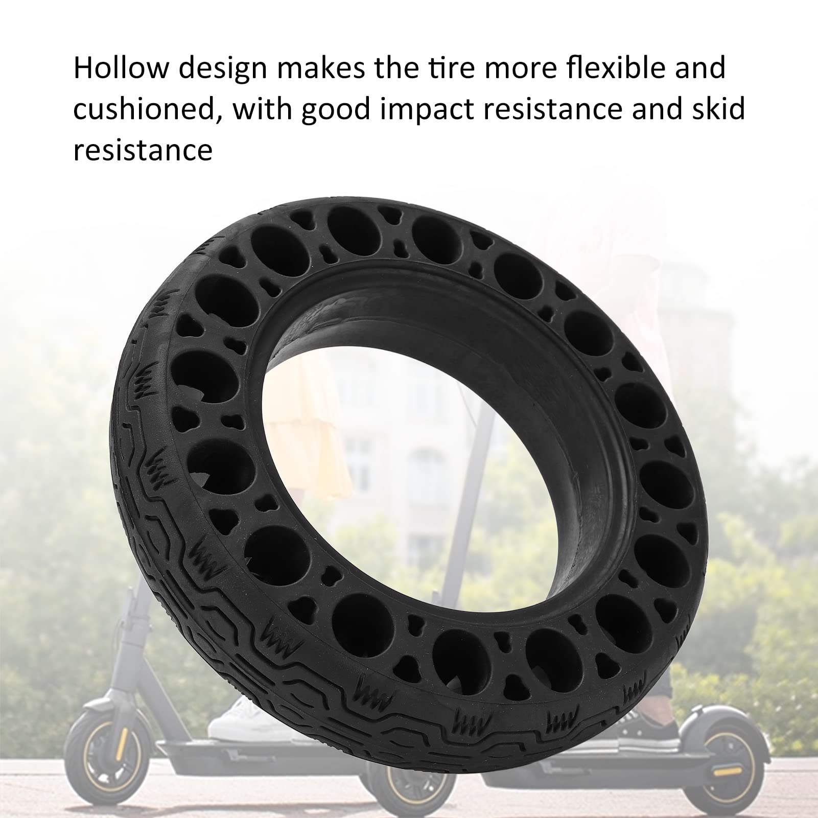 60/70-6.5 Electric Scooter Tires - Premium Rubber Replacement Tires for G30 Electric Scooters - Durable & High-Traction for Commuting & Urban Riding