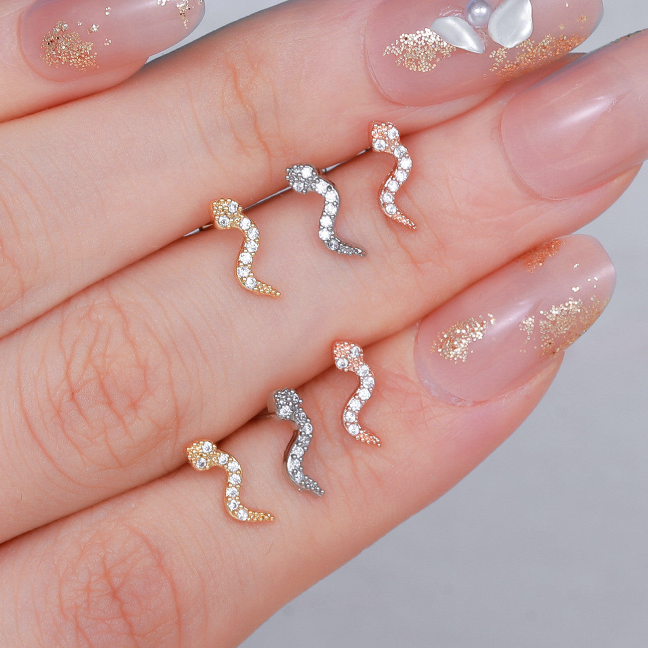 20G Pearl Cartilage Piercing Studs for Helix, Conch & Ear - Hypoallergenic Surgical Steel Jewelry for Women & Men | Perfect for Daily Wear & Special Occasions