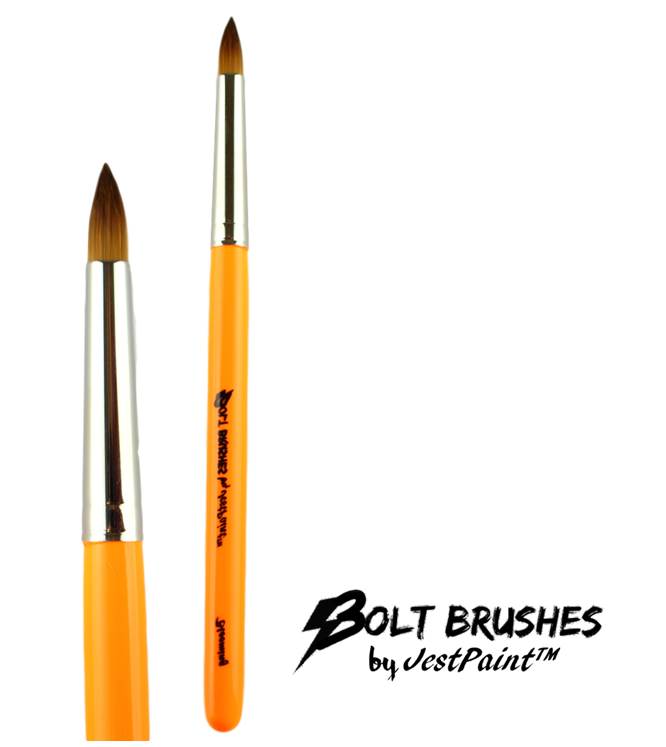 Bolt Paint Brushes by Jest Paint - Premium Artist Brushes for Acrylic, Oil & Watercolor Painting - Perfect for Canvas, Wood & DIY Art Projects