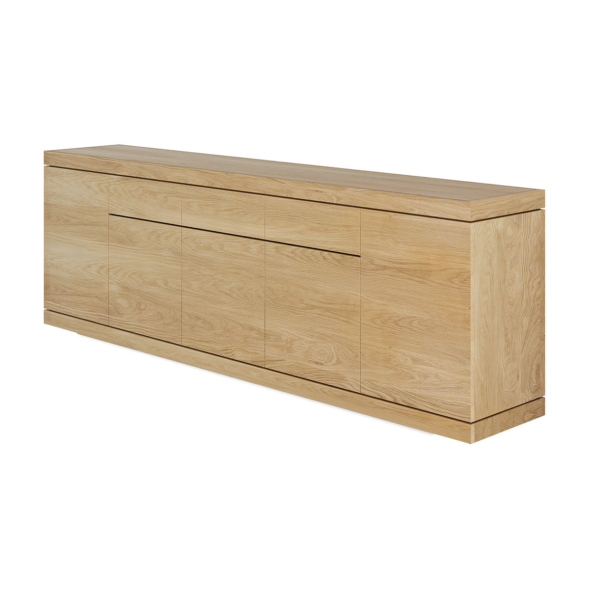 5-Door & 3-Drawer Sideboard Buffet Cabinet - Modern Kitchen Storage & Dining Room Buffet Server for Home Decor