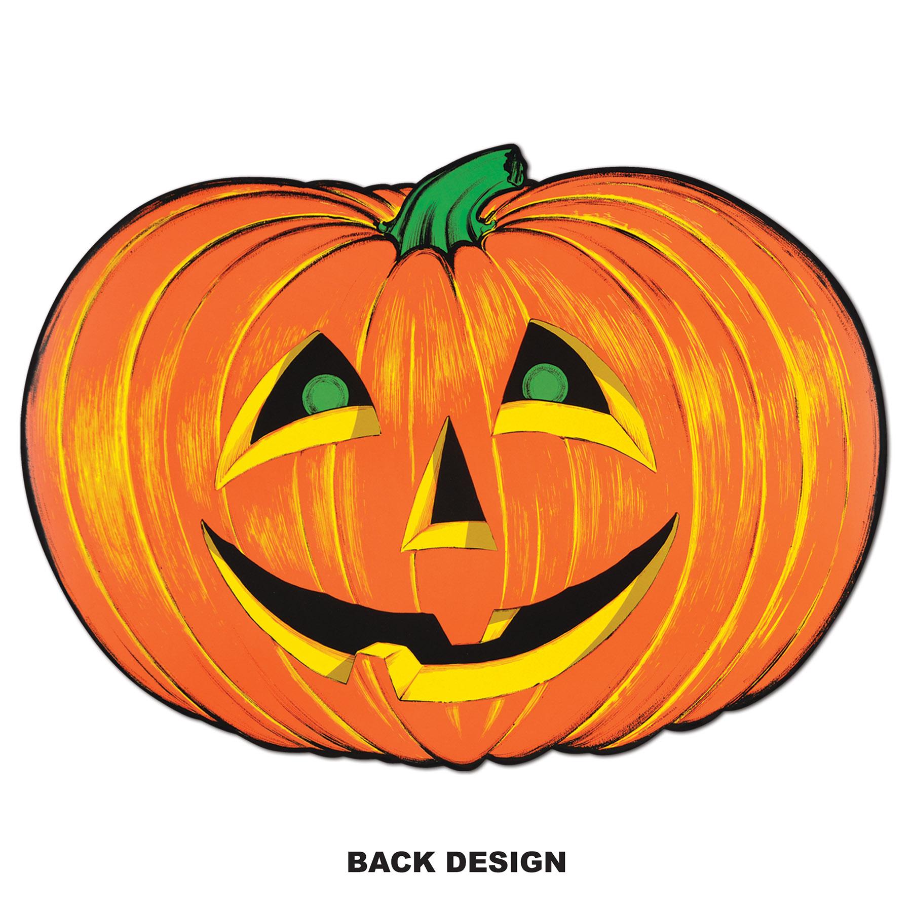 12 Pack Beistle Halloween Party Jack O'Lantern Faces - DIY Pumpkin Carving Stencils for Halloween Decorations & Fall Party Supplies