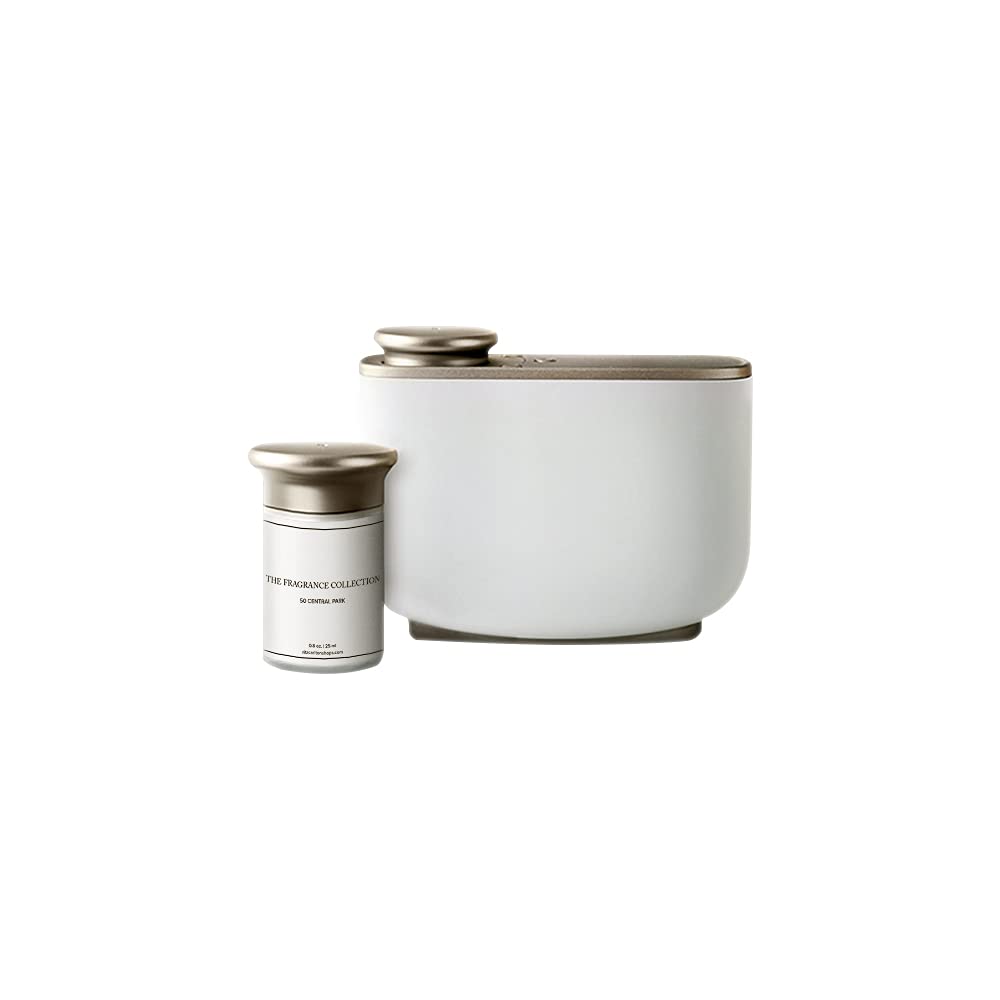 Luxury Ritz-Carlton Room Diffuser Set with Magnolia Wood Scent Capsule - Citrus, Cloves, Magnolia, Water Lilies & Patchouli Fragrance - Premium Home & Hotel Aromatherapy Diffuser for Relaxation & Spa Ambiance