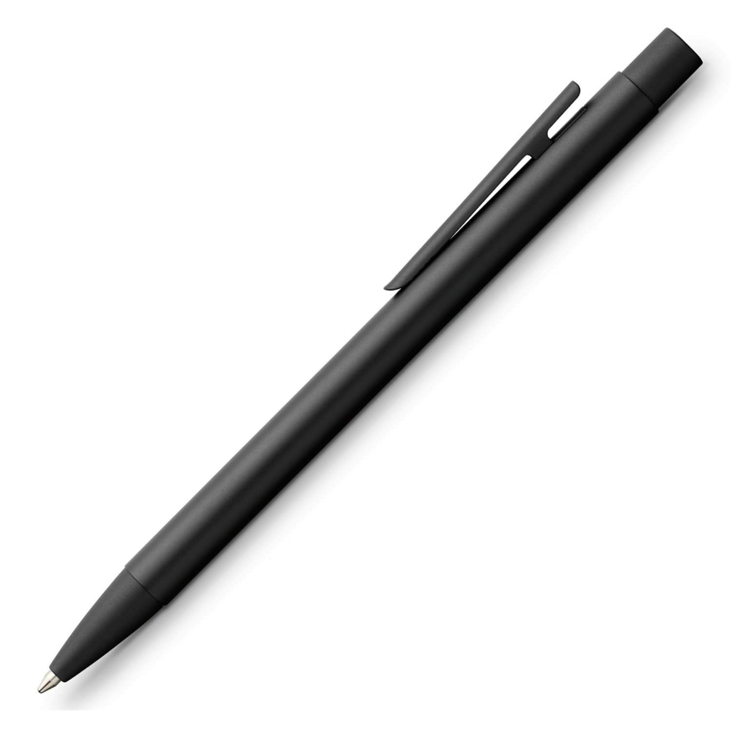 Faber Castell Design Neo Slim Ballpoint Pen - Black Matte & Chrome Finish | Premium Writing Instrument for Office, School & Professional Use