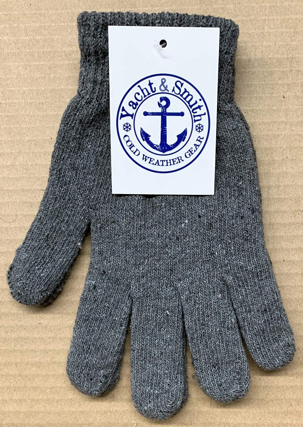 Yacht & Smith Wholesale Bulk Winter Magic Gloves - Warm Brushed Lining, Stretchy Unisex Thermal Gloves for Men & Women - Perfect for Skiing, Snowboarding & Outdoor Winter Activities