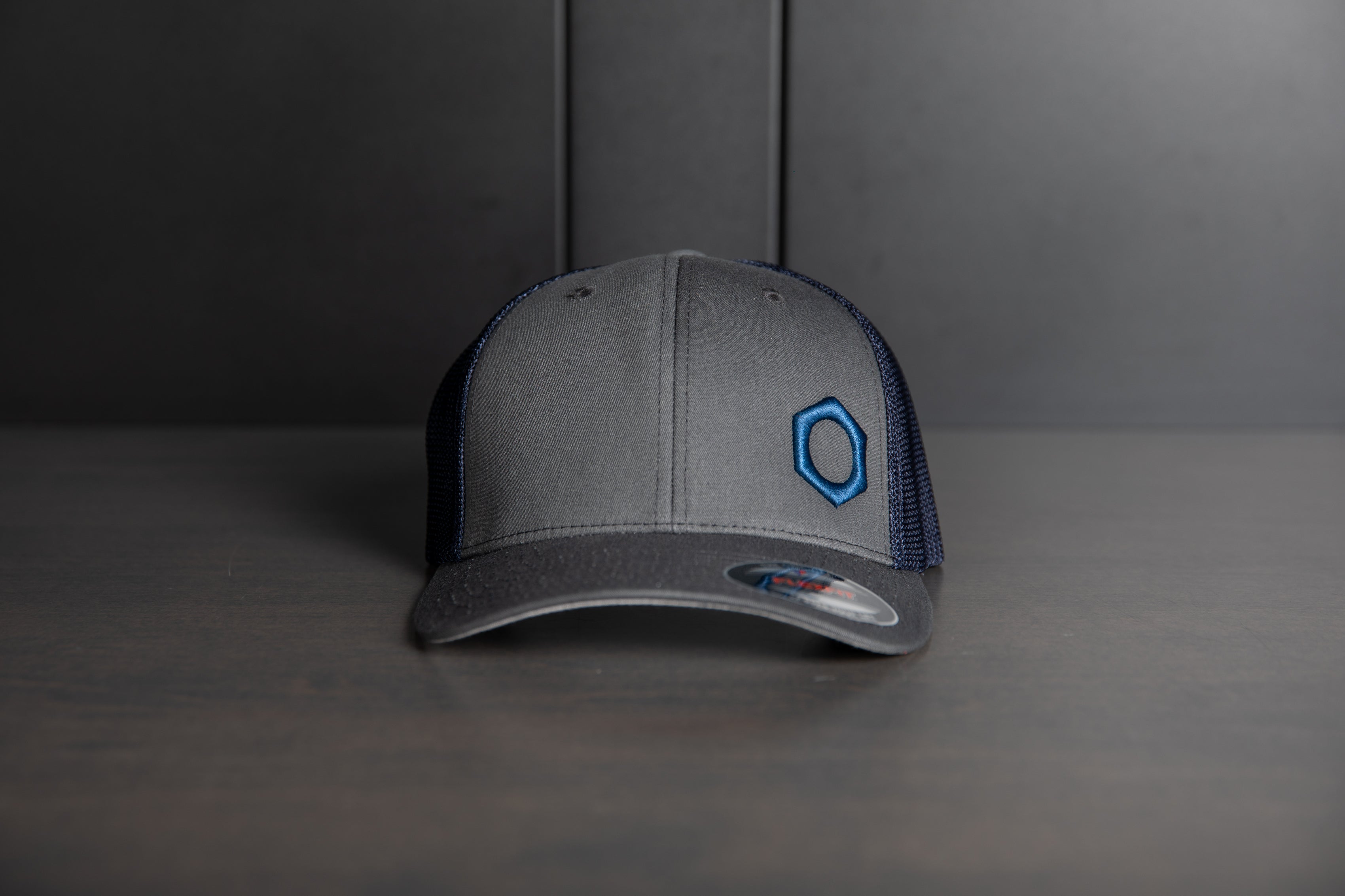 Obsessed Garage Raised Hex Hat Flexfit Cap - Premium Adjustable Baseball Hat for Men & Women - Perfect for Car Enthusiasts, Racing Fans & Outdoor Activities