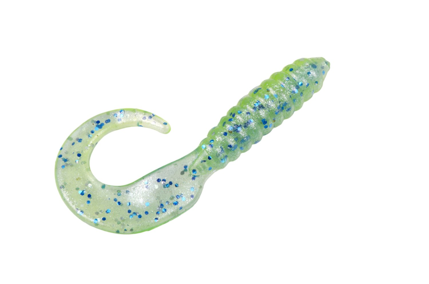 Strike King Mr. Crappie Grub Bait - Soft Plastic Fishing Lures for Crappie, Bass & Panfish - Ideal for Freshwater Fishing & Ice Fishing Scenarios